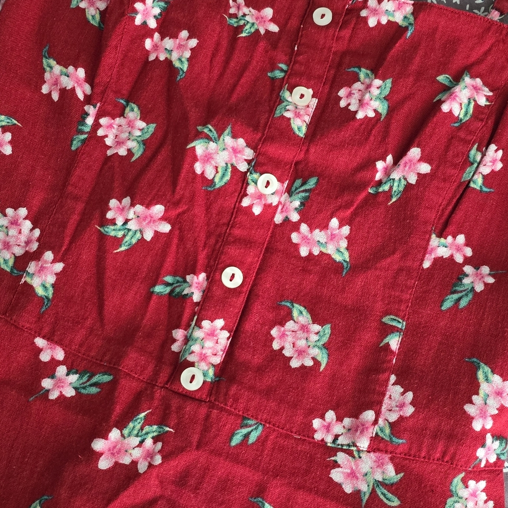 Red Hollister dress